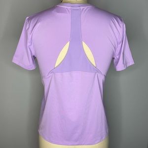 NEW Under Armour Rush HeatGear Vented Cut Out Workout Top